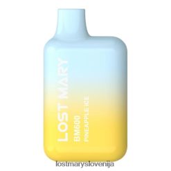 Lost mary bm600 vape za enkratno uporabo | Lost Mary Flavors ananasov led XLXB6R145