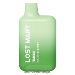 Lost mary bm600 vape za enkratno uporabo | Lost Mary Vape dvojno jabolko XLXB6R141