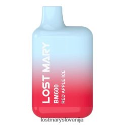 Lost mary bm600 vape za enkratno uporabo | Lost Mary Vape rdeči jabolčni led XLXB6R151